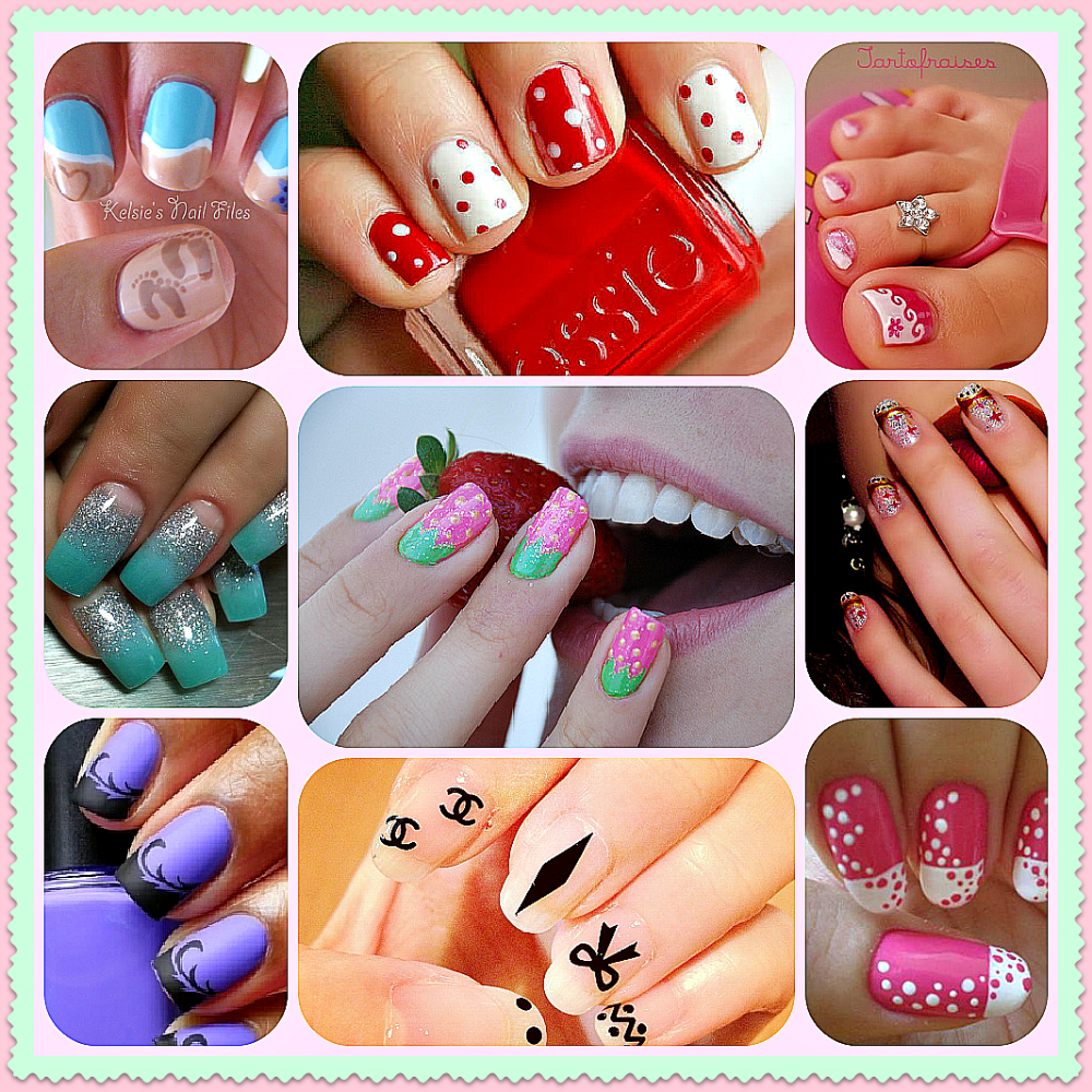 easy nail art designs for kids to do